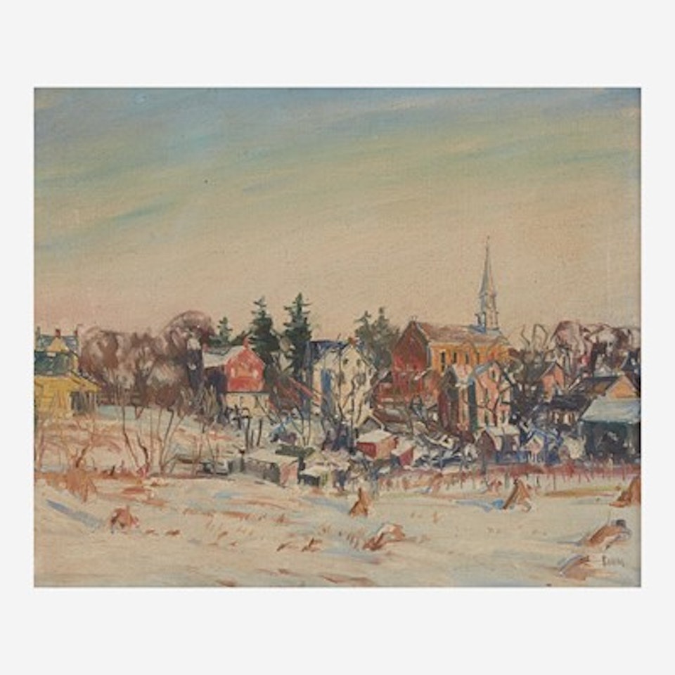 Church Steeple by Walter Emerson Baum