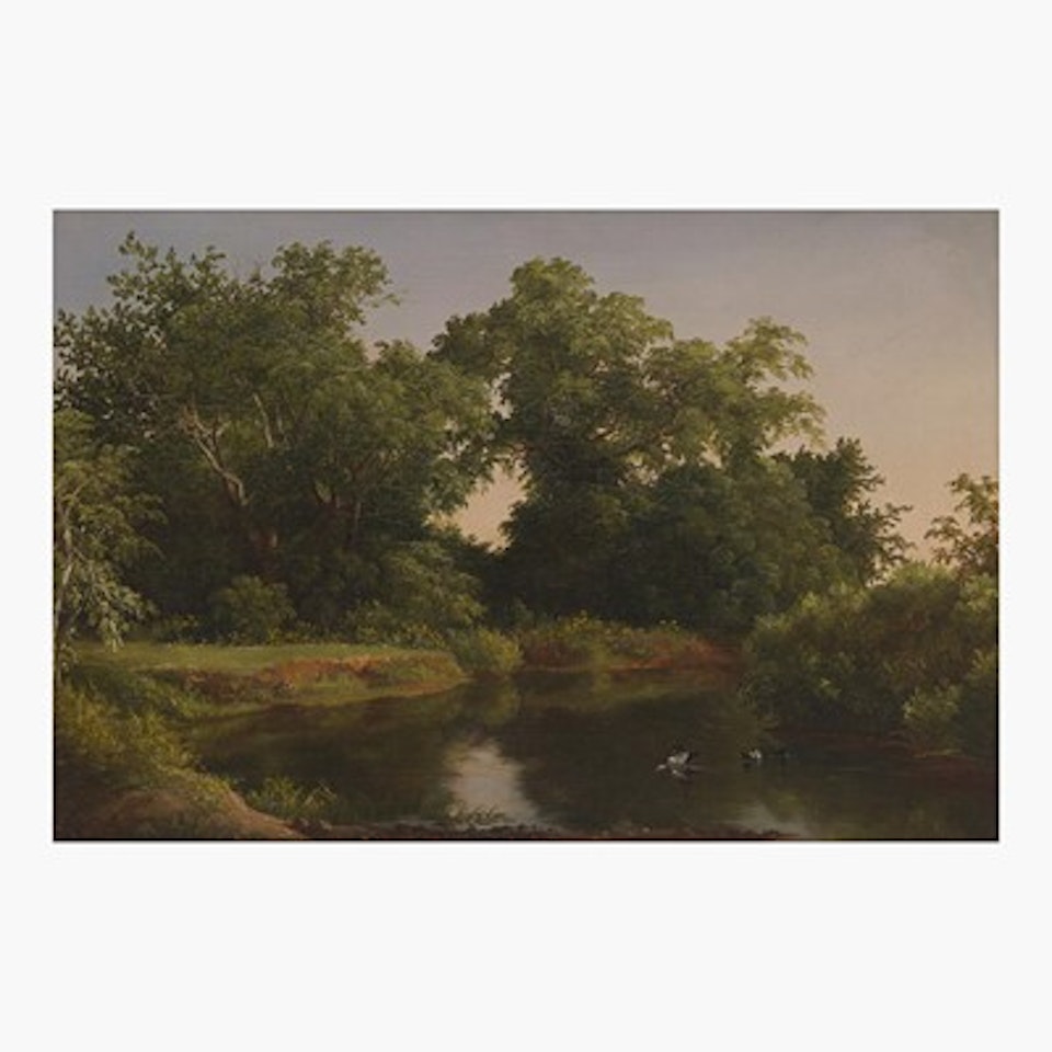 The Pond by Jasper Francis Cropsey