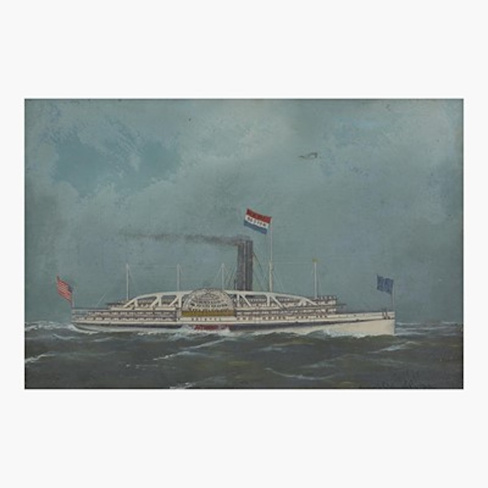 Bristol Paddle Steamer by Antonio Jacobsen