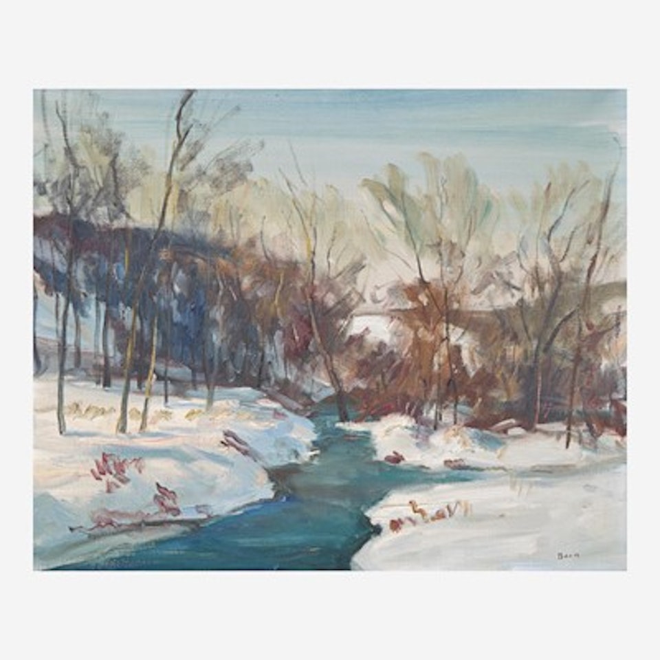 The Bend in the Brook by Walter Emerson Baum