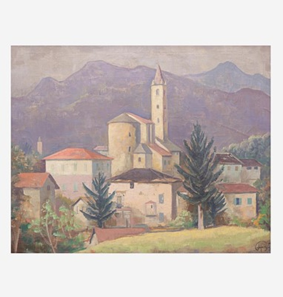 Tesserete (Ticino) by Karl Hofer