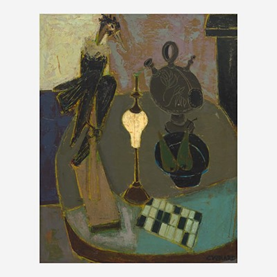 Nature Morte aux Deux Corbeaux by Claude Venard