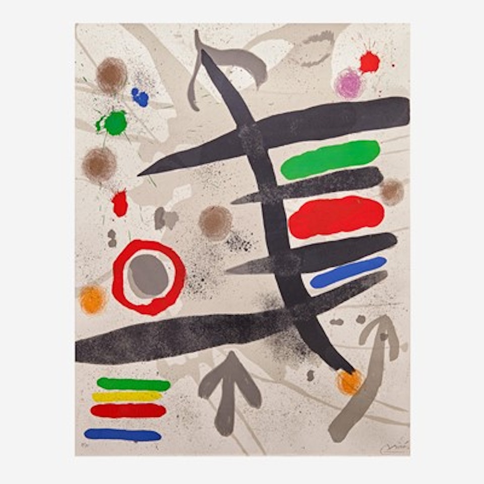 Les Perseides: One Plate by Joan Miró