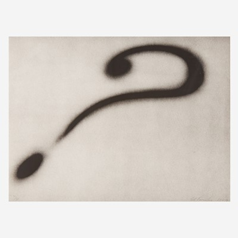 Question ? by Ed Ruscha