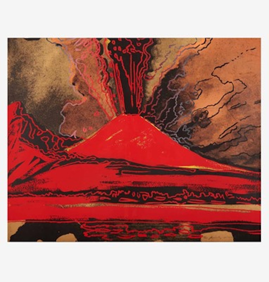 Vesuvius by Andy Warhol