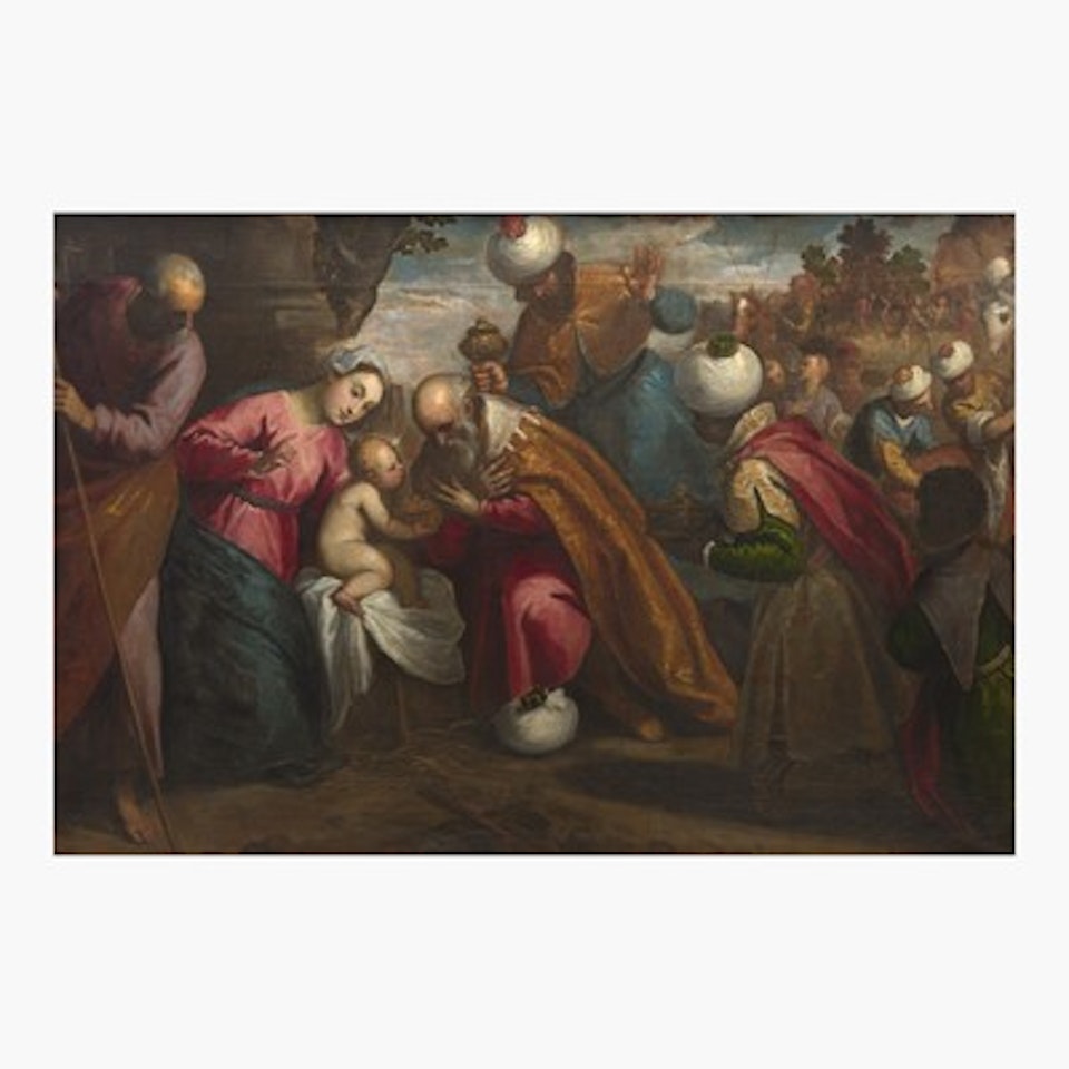 The Adoration of the Magi by Jacopo Palma il Giovane