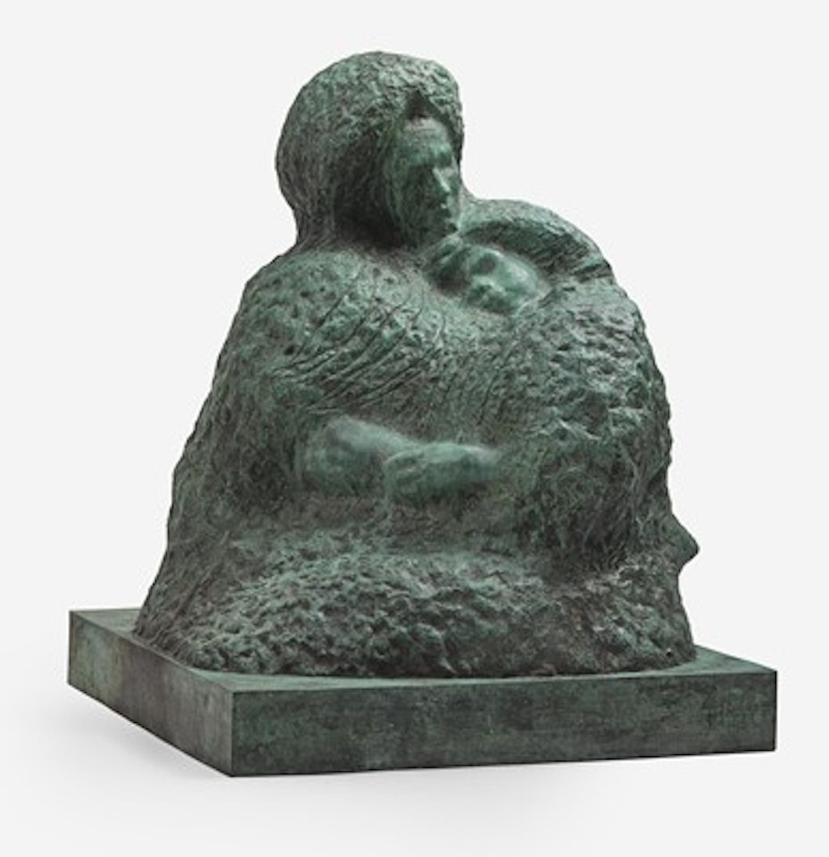 Mère et Fille Mourante (Mrs. Merrill and her Daughter Sally) by Auguste Rodin