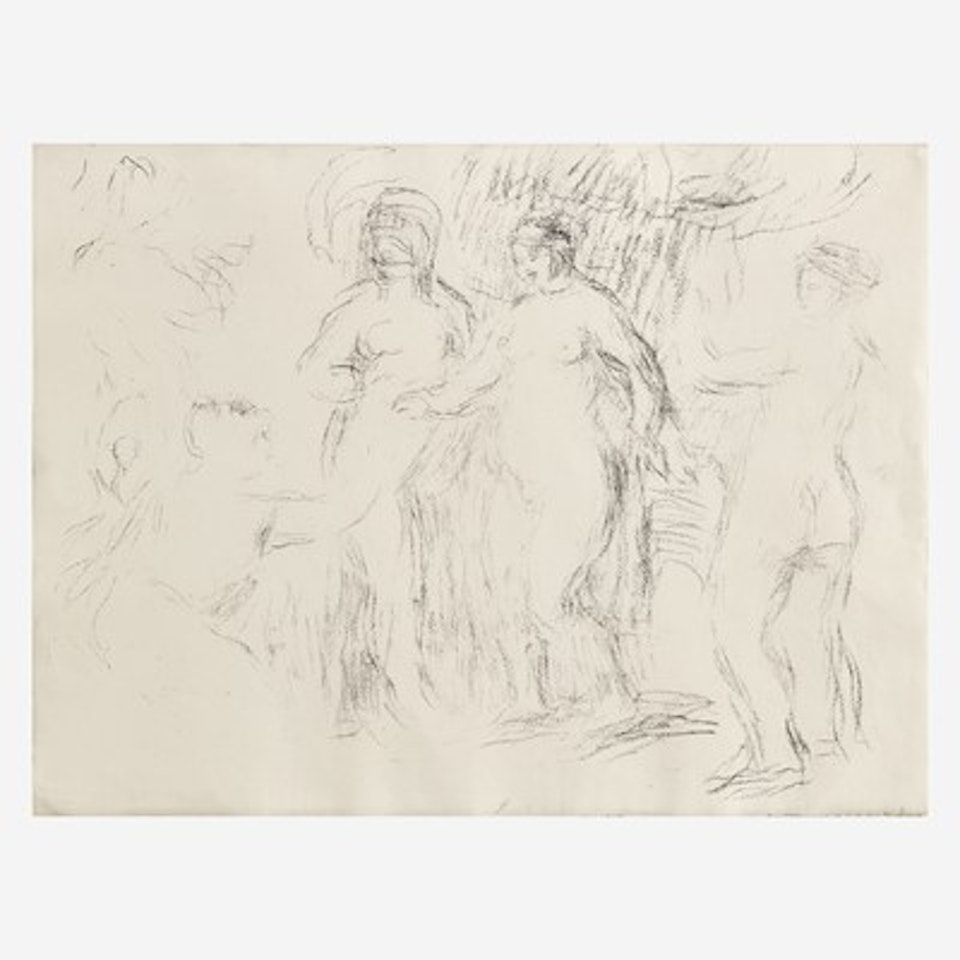 Women Bathing by Pierre-Auguste Renoir