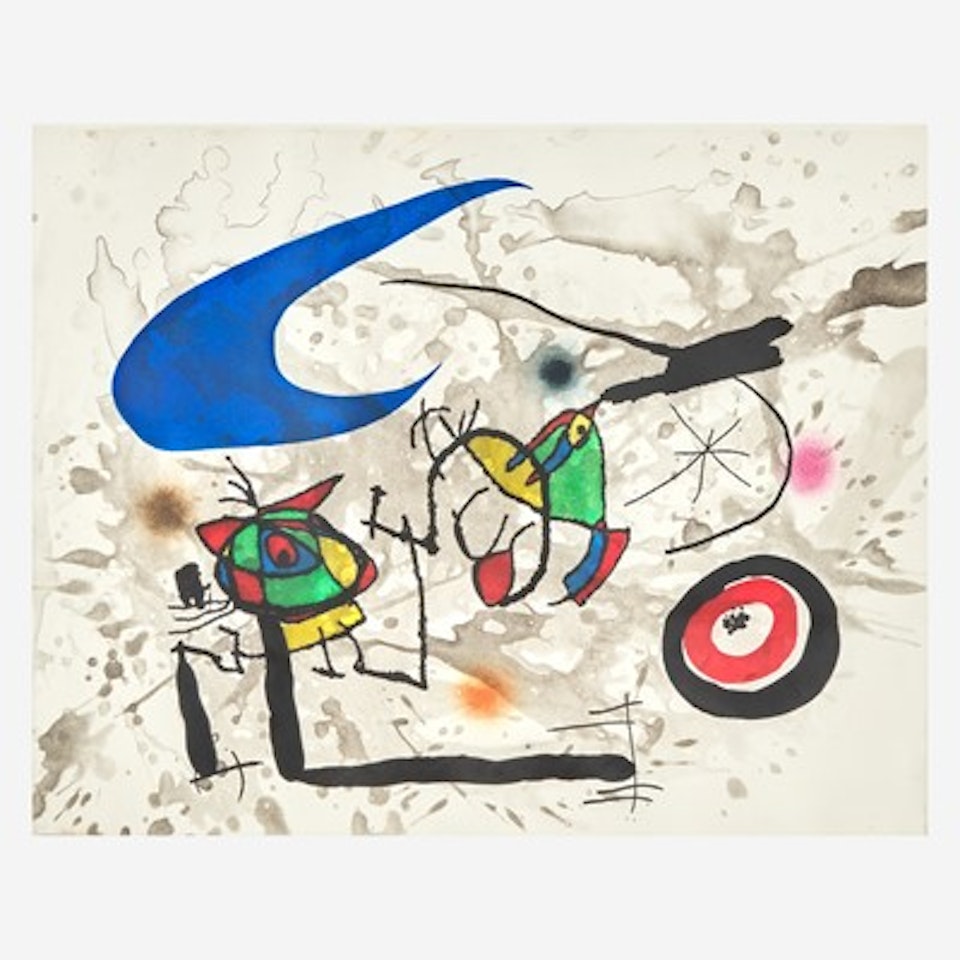 Pygmées Sous la Lune by Joan Miró