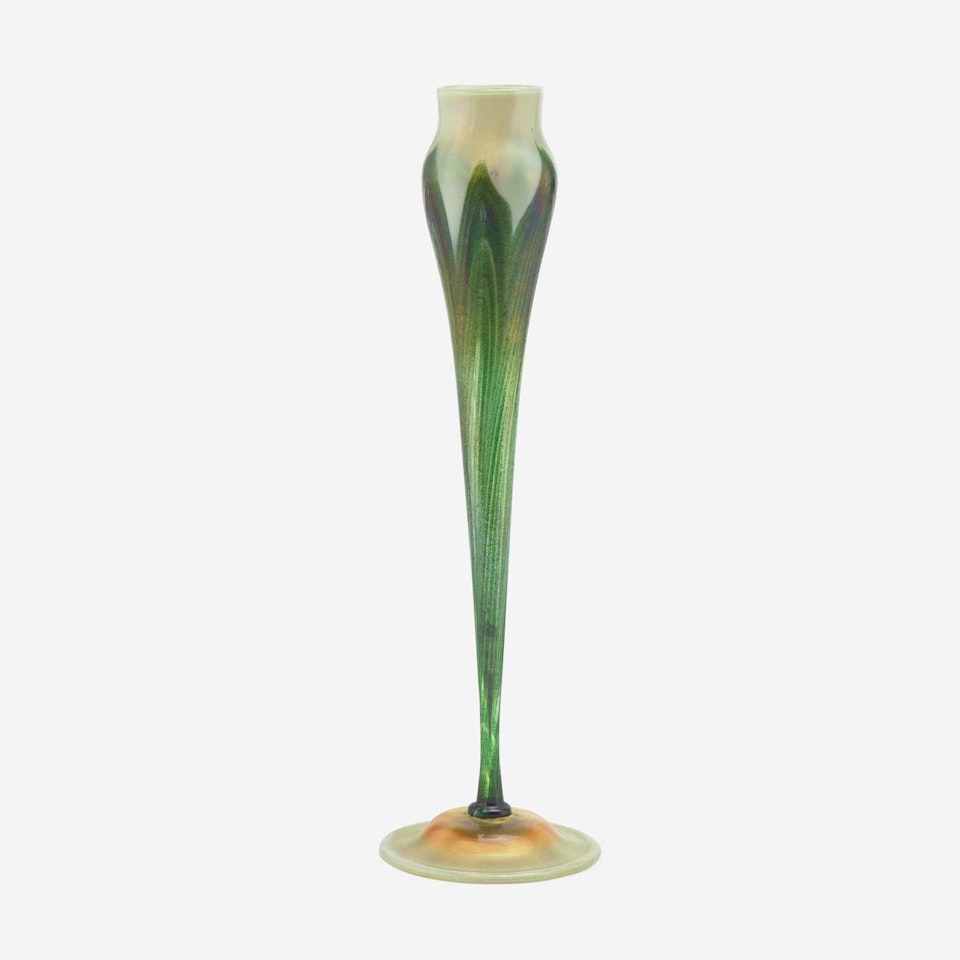 Floriform Vase, New York by Tiffany Studios