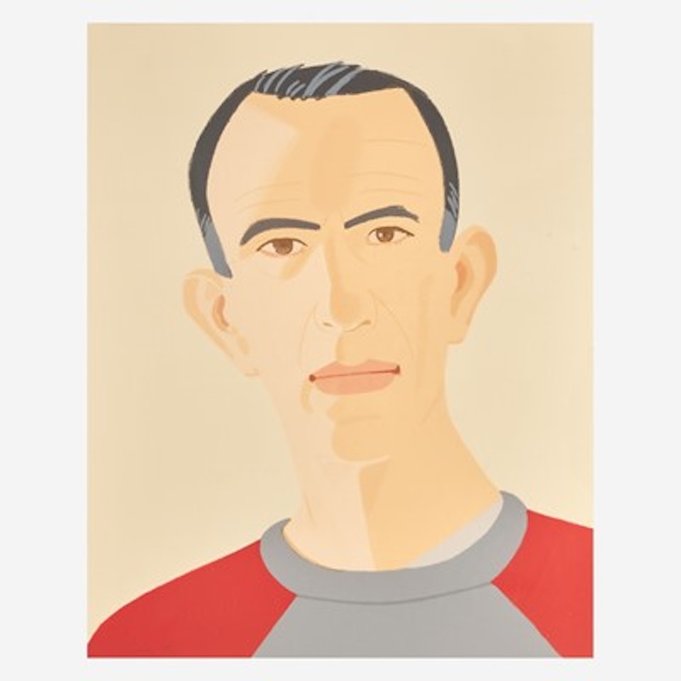 Sweatshirt II (Self-Portrait) by Alex Katz
