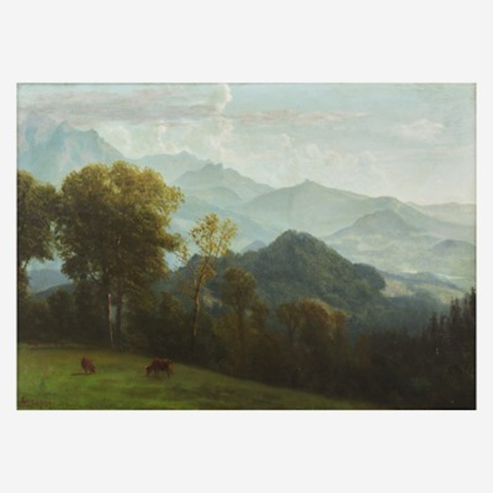Lucerne, Switzerland by Albert Bierstadt