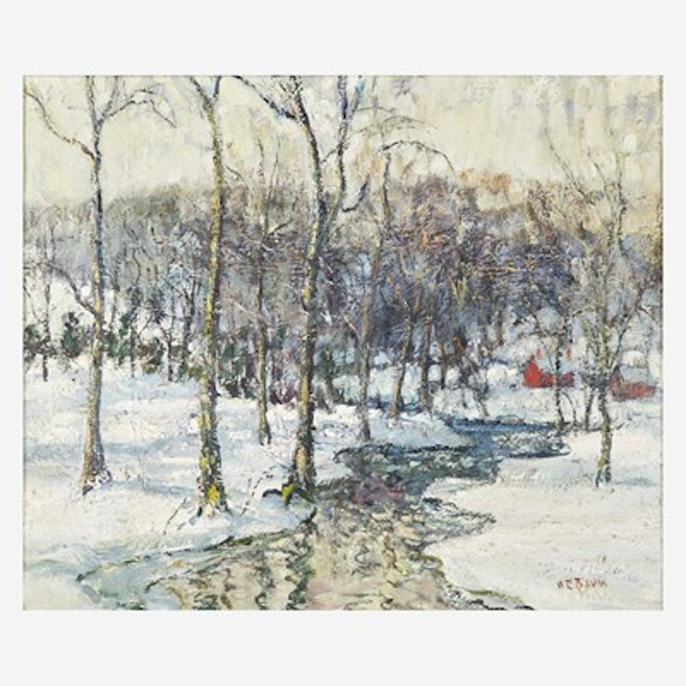 Winter Creek by Walter Emerson Baum