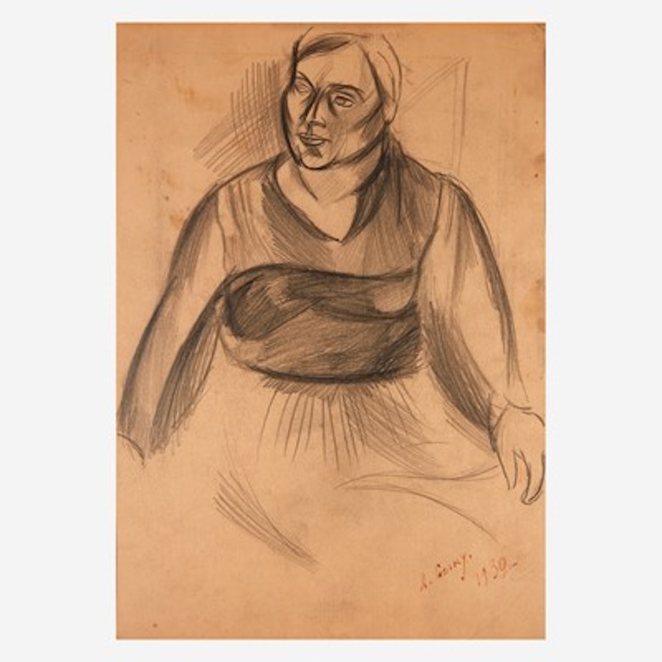 Portrait of a Woman by Arshile Gorky