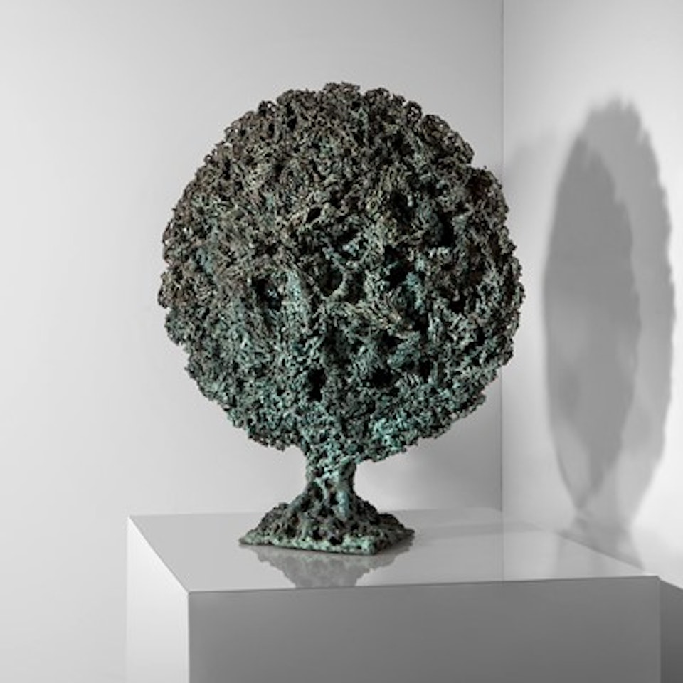 Untitled (Study for Fiery Circle) by Harry Bertoia