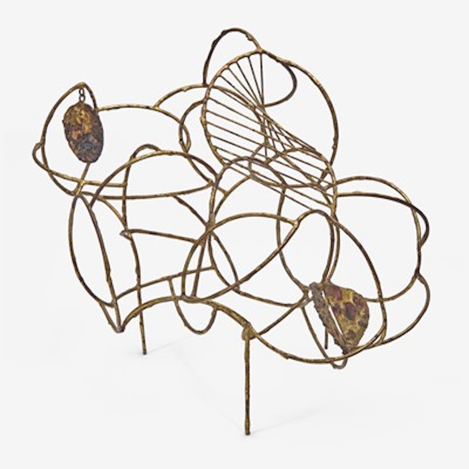 Bent Wire Sculpture by Harry Bertoia
