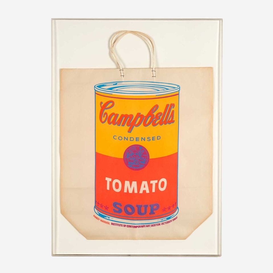 Campbell's Soup Can (Tomato) by Andy Warhol