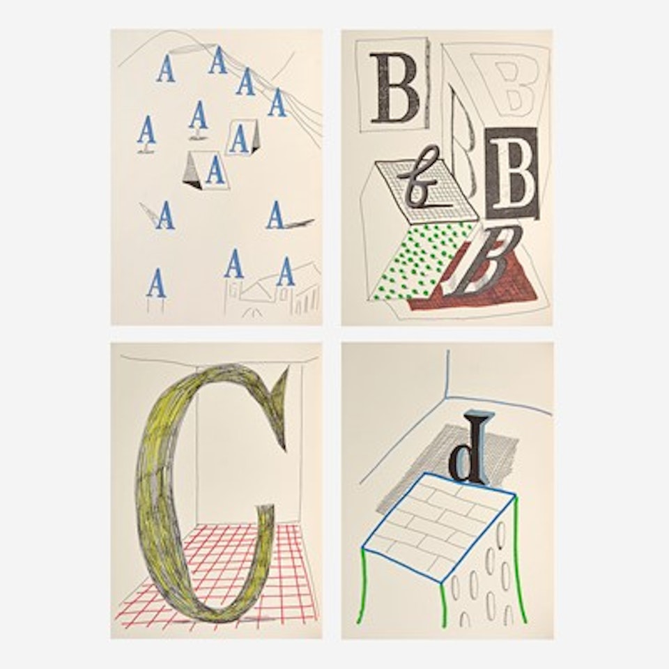 Hockney's Alphabet by David Hockney