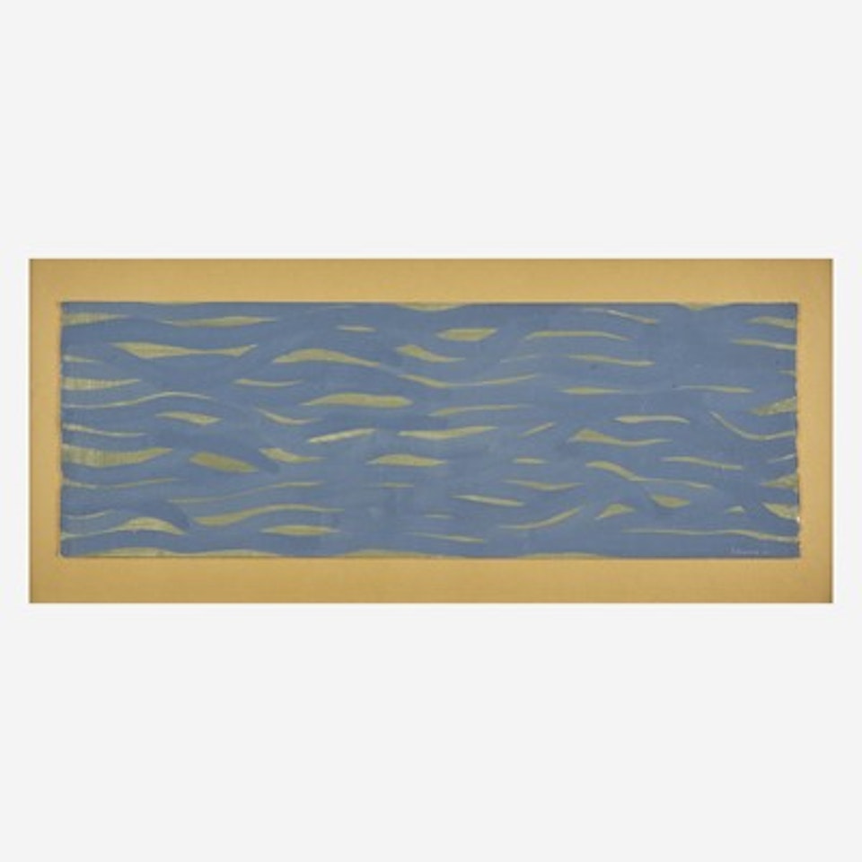 Horizontal Brushstrokes (More or Less) by Sol LeWitt