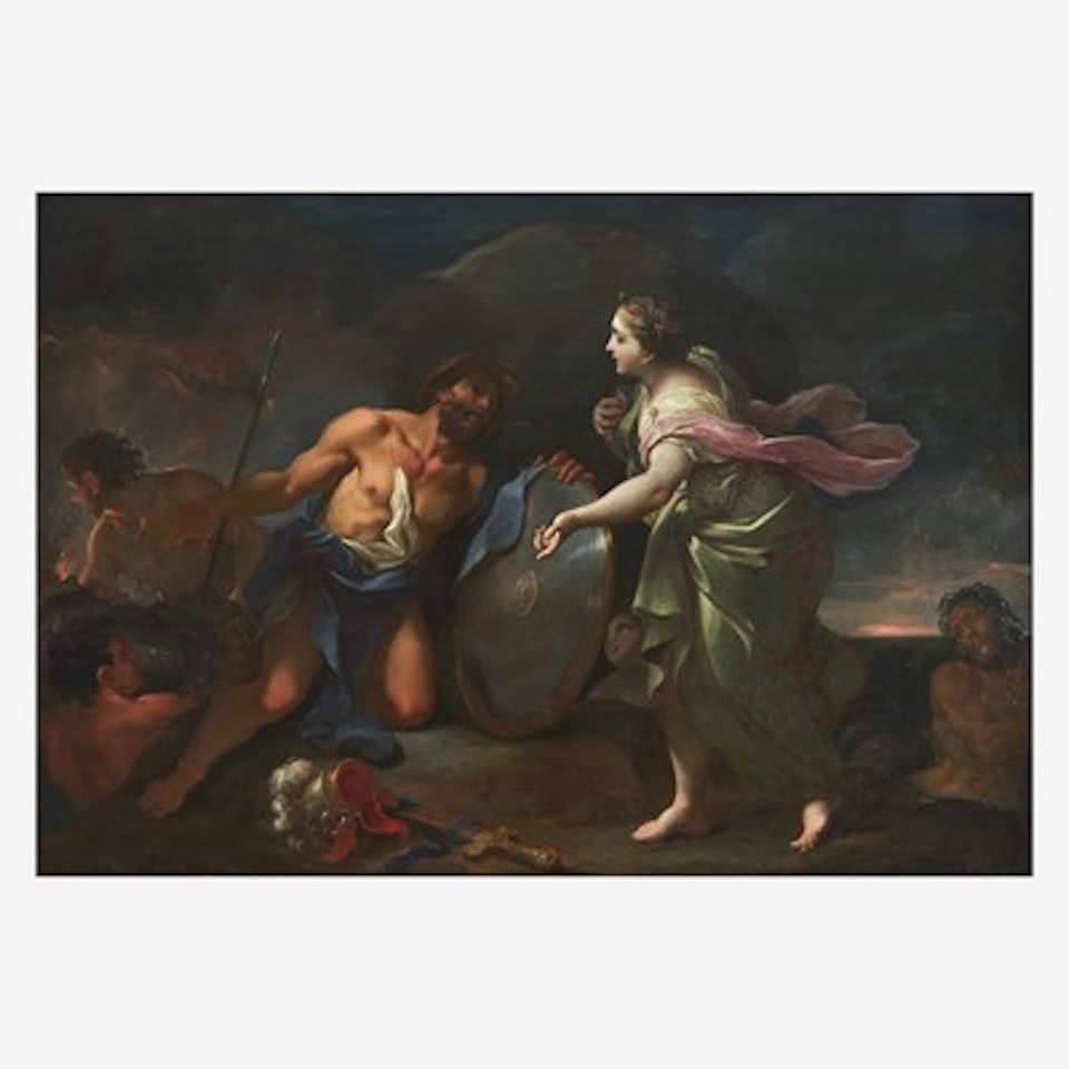 Venus at the Forge of Vulcan by Neapolitan School