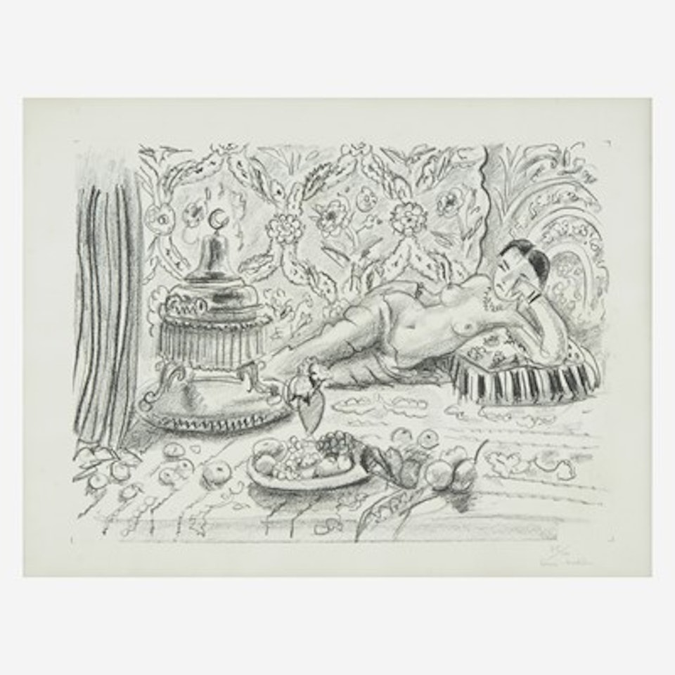Odalisque, Brasero et Coupe de Fruits by Henri Matisse
