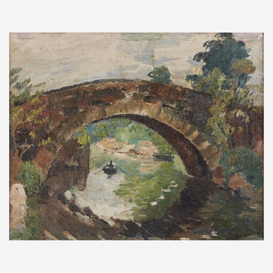 Bridge in Central Park by Hayley Lever