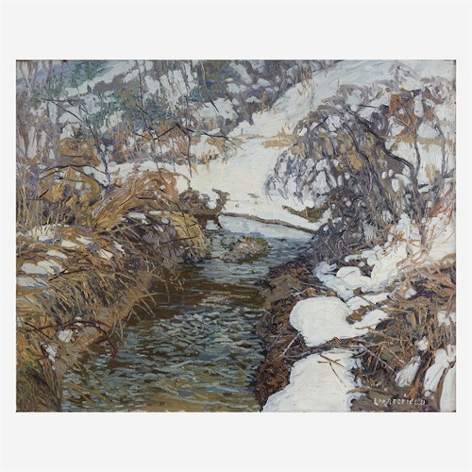 Grey Brook by Edward Willis Redfield