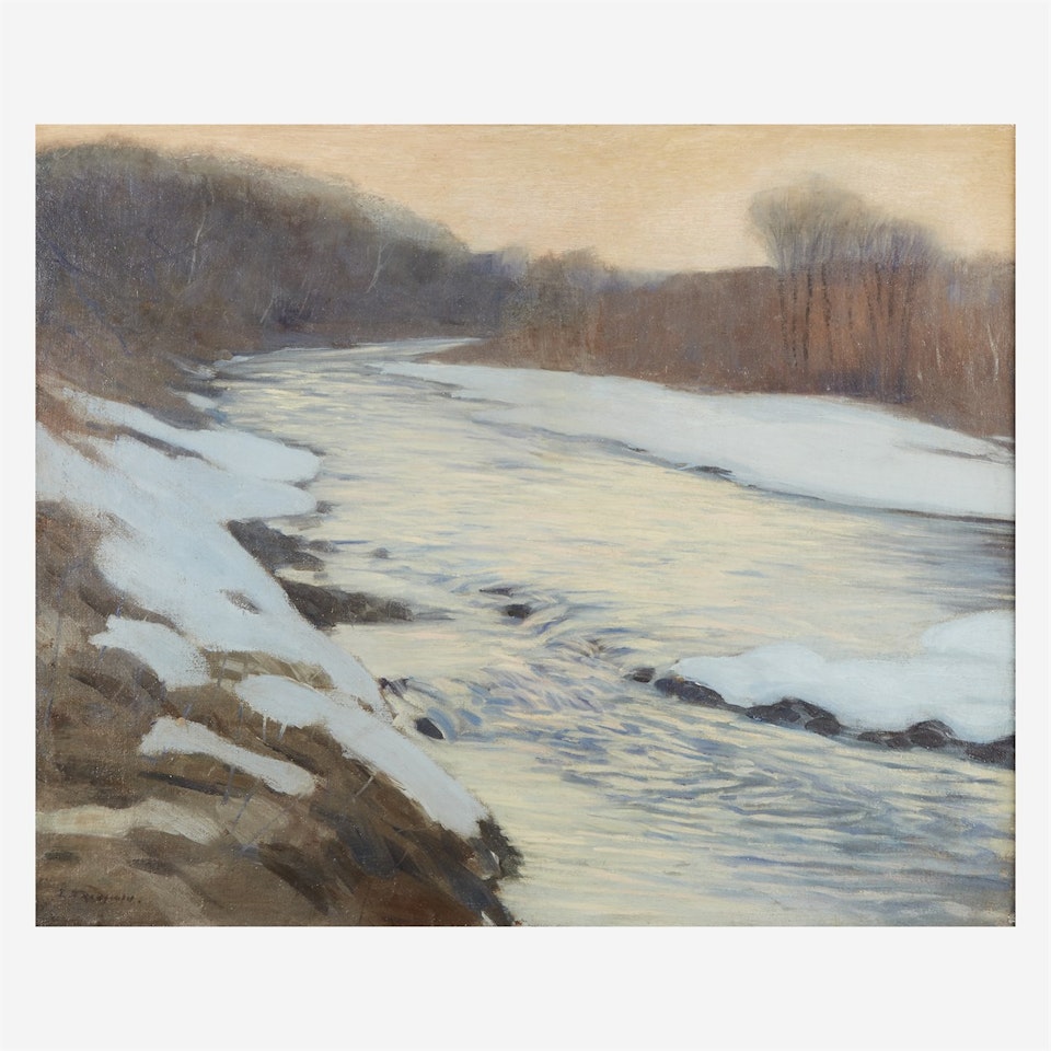 Frozen Creek by Edward Willis Redfield