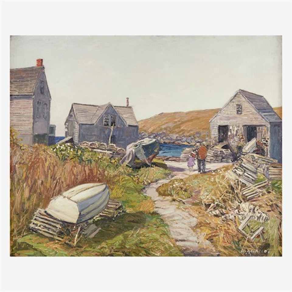The Path to the Beach by Edward Willis Redfield
