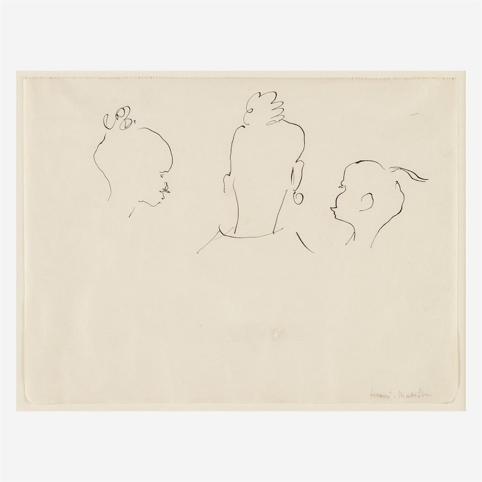 Three Young Arabs by Henri Matisse