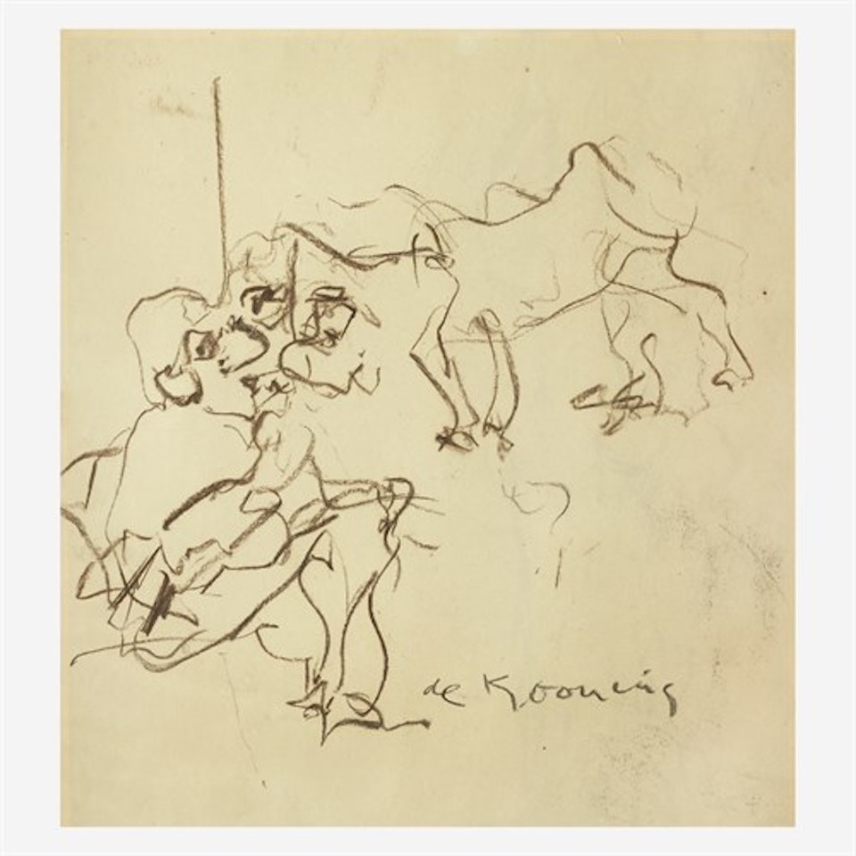 Untitled (Double-Sided Drawing) by Willem de Kooning