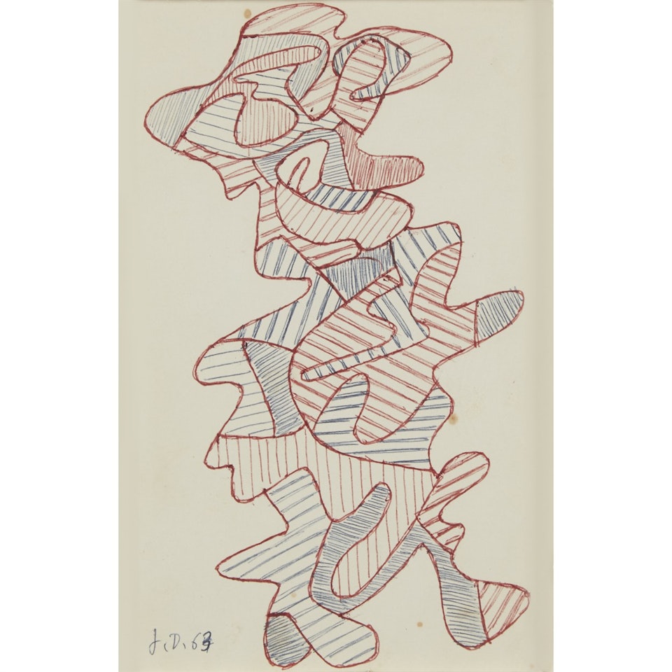 Personnage (S 19) by Jean Dubuffet