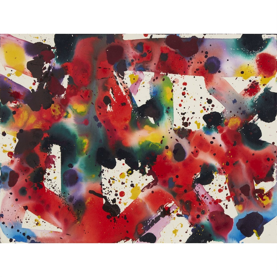 Untitled (SF73-095) by Sam Francis