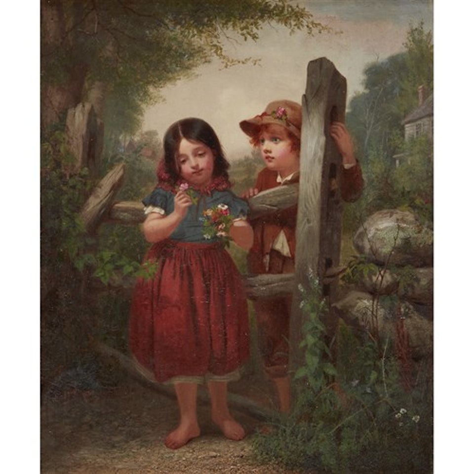 The Bouquet by John George Brown