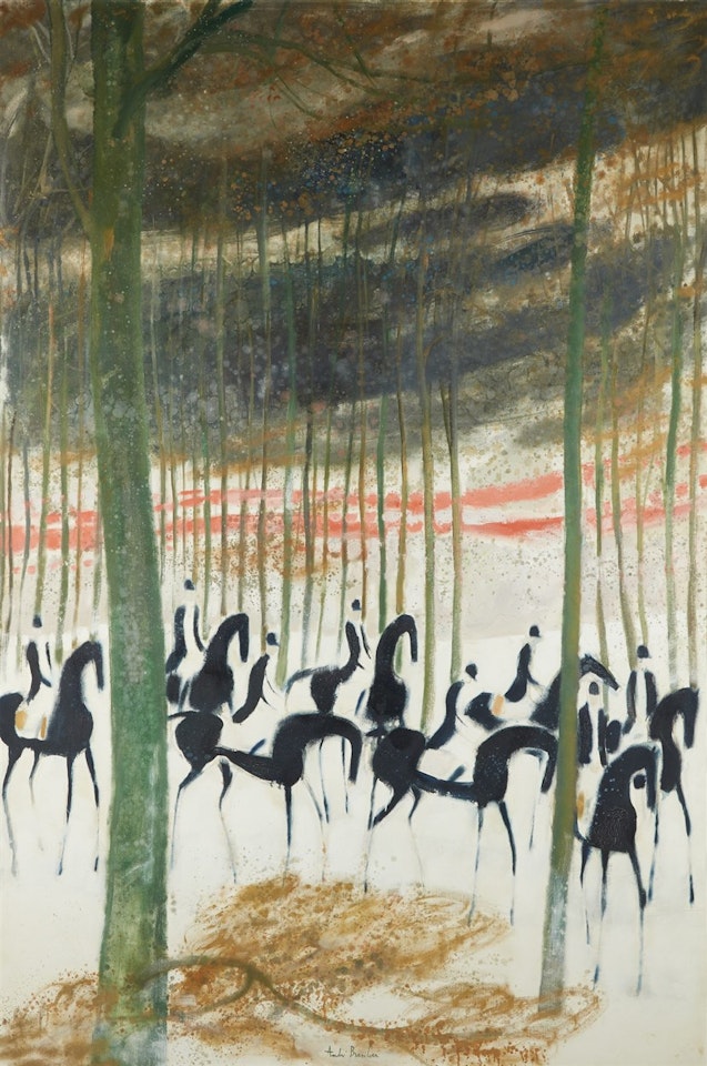 Cavaliers sur la Neige by André Brasilier