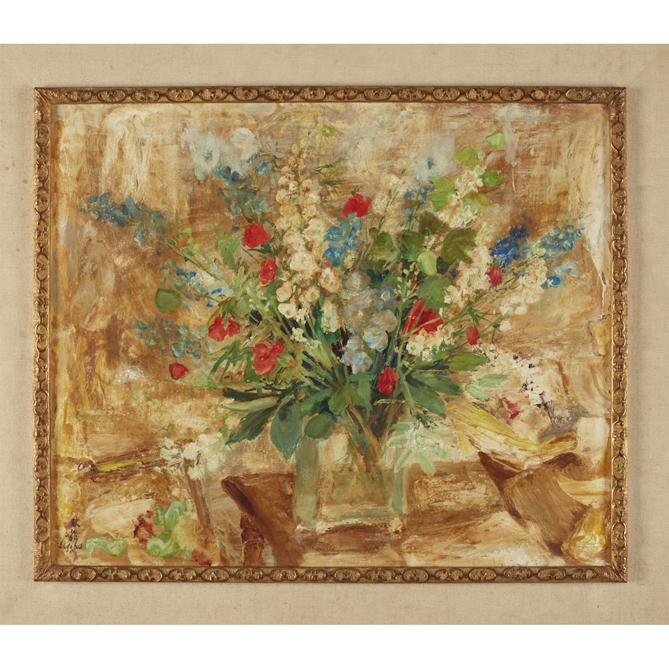 Still Life with Flowers by Le Pho