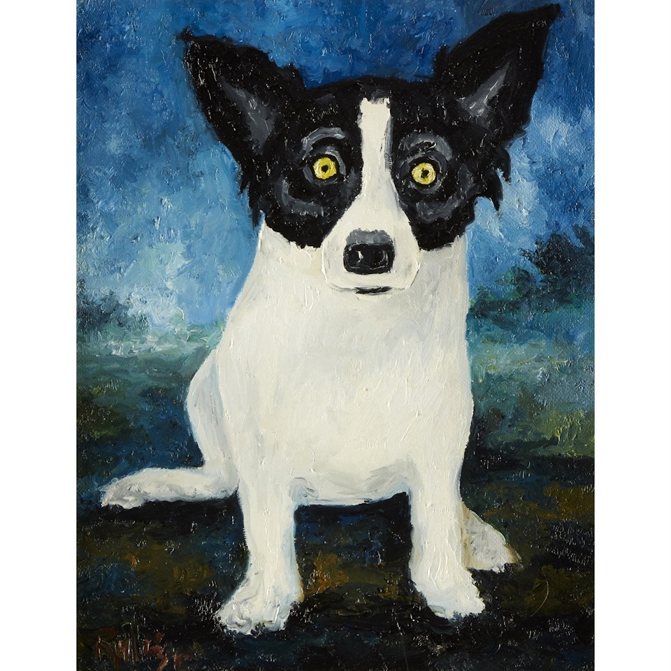 Blue Over You by George Rodrigue