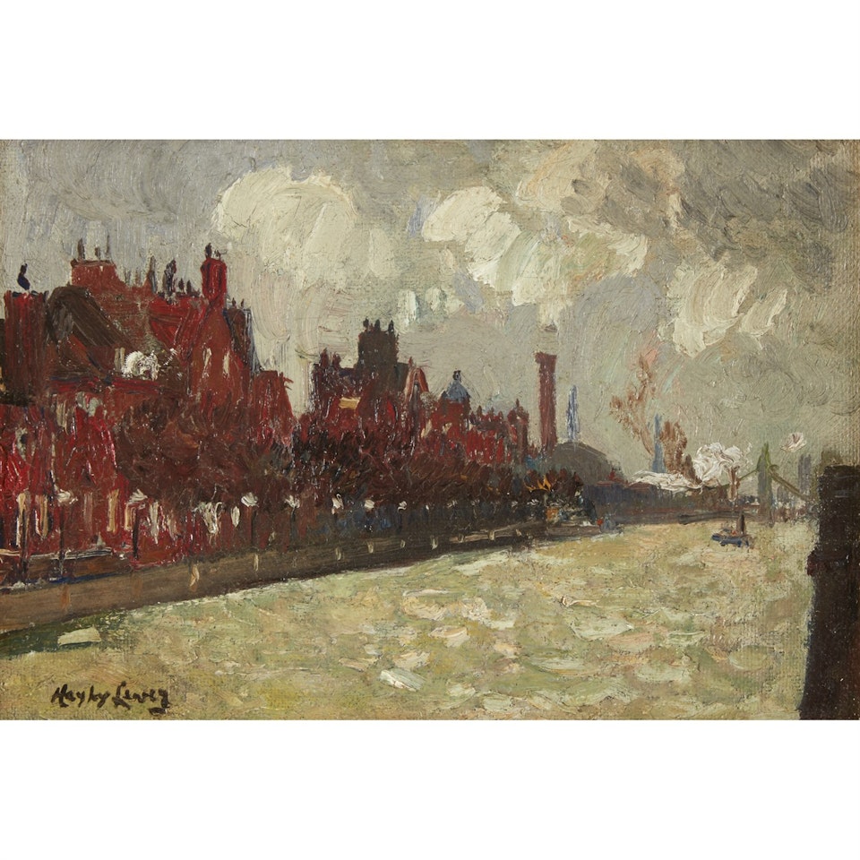 Thames River Front by Hayley Lever