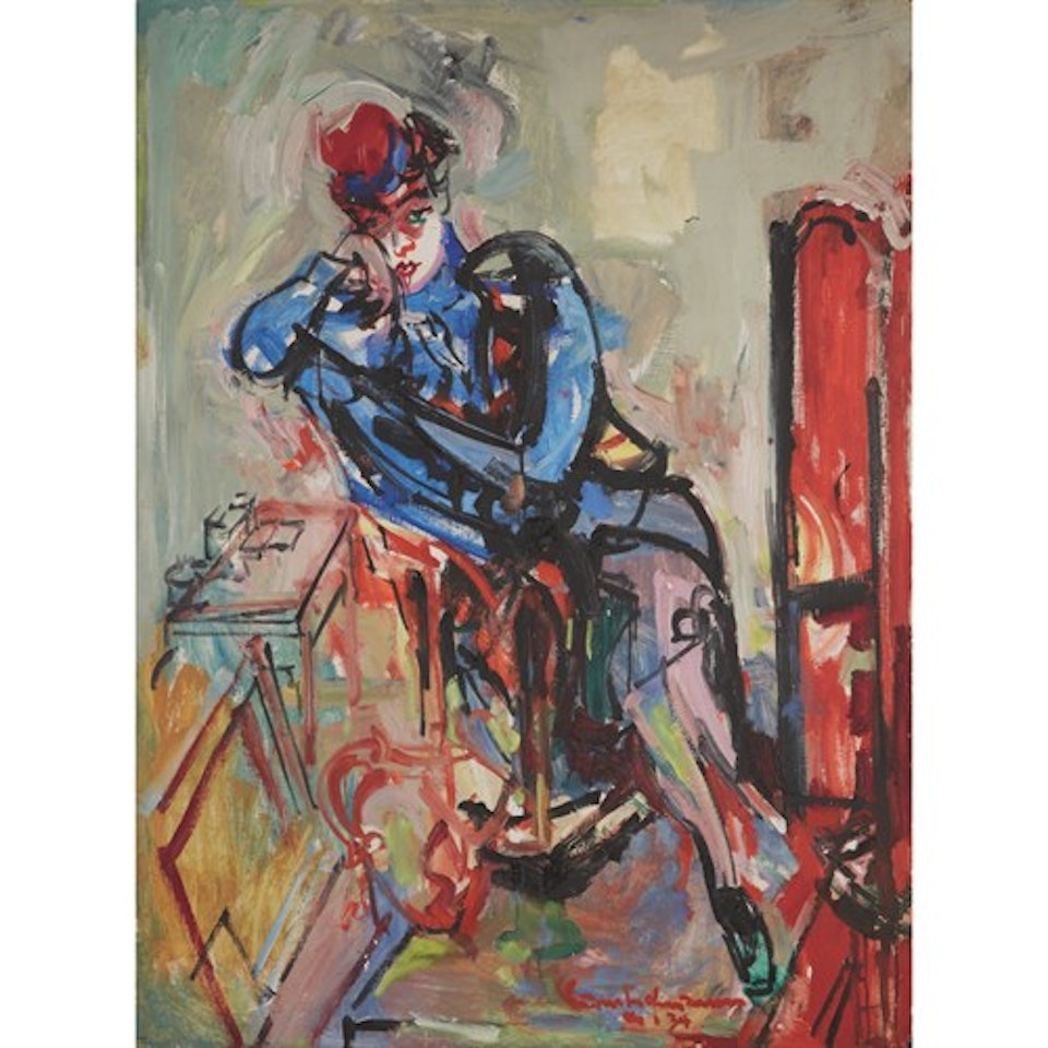 Jeannette Carles (Mrs. Herbert Matter) by Hans Hofmann