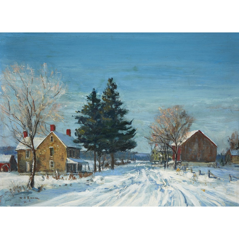 Snowed-In Village by Walter Emerson Baum