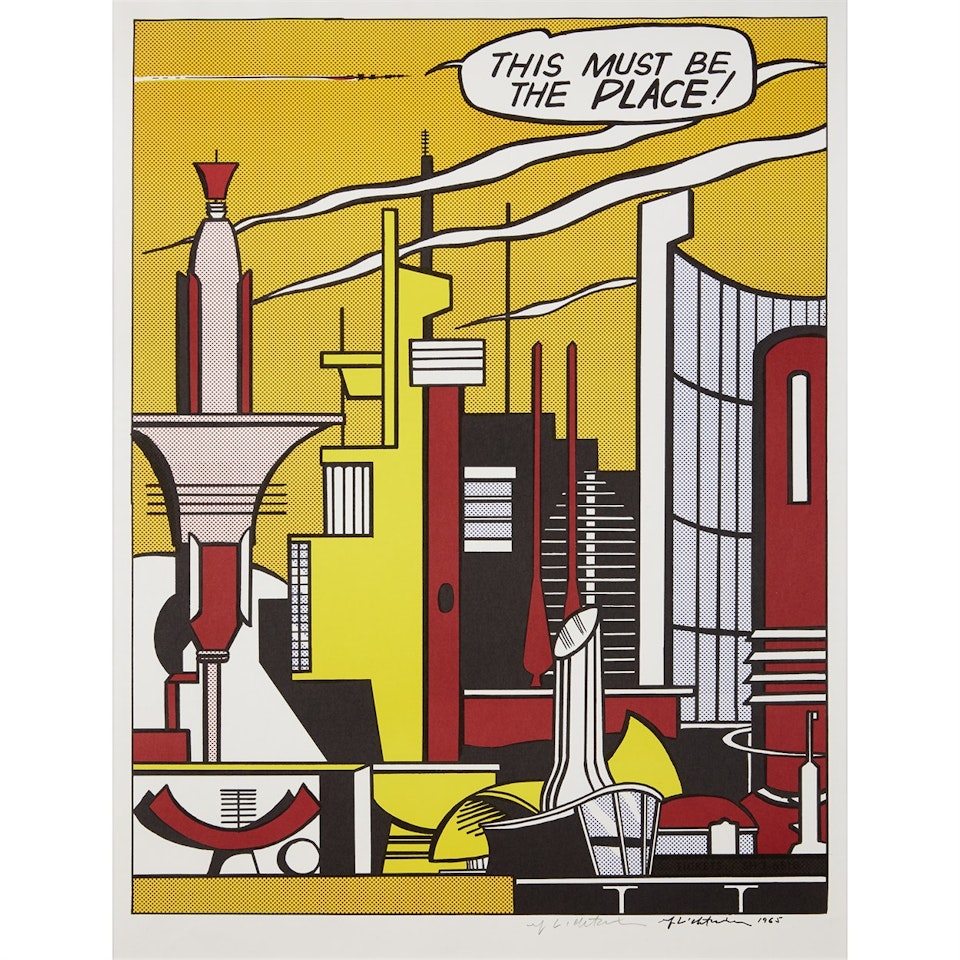 This Must Be The Place by Roy Lichtenstein