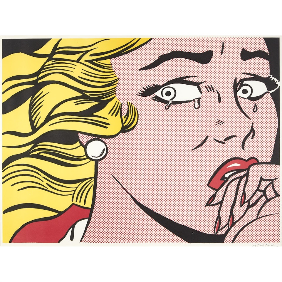 Crying Girl by Roy Lichtenstein