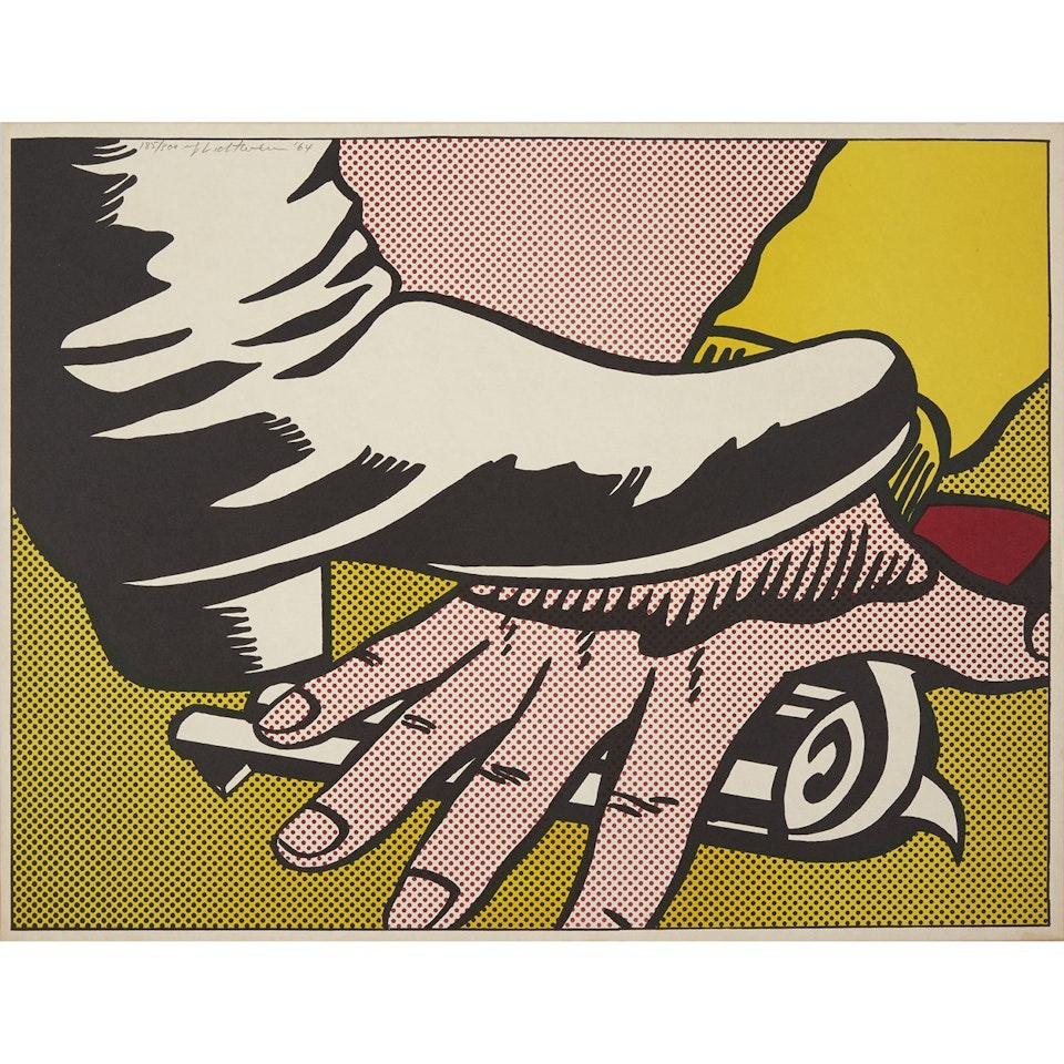 Foot and Hand by Roy Lichtenstein