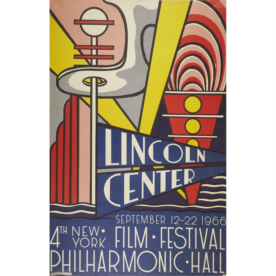 Lincoln Center (Poster) by Roy Lichtenstein