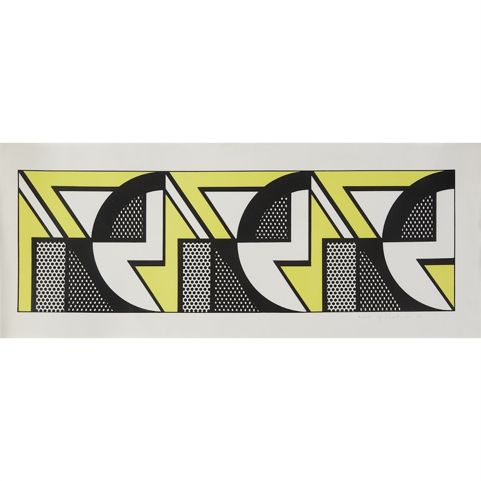 Repeated Design by Roy Lichtenstein