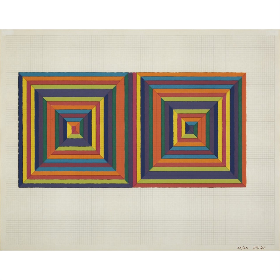 Fortin de las Flores (First Version)from Ten from Leo Castelli by Frank Stella