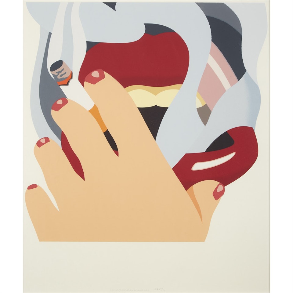 Smokerfrom An American Portrait by Tom Wesselmann