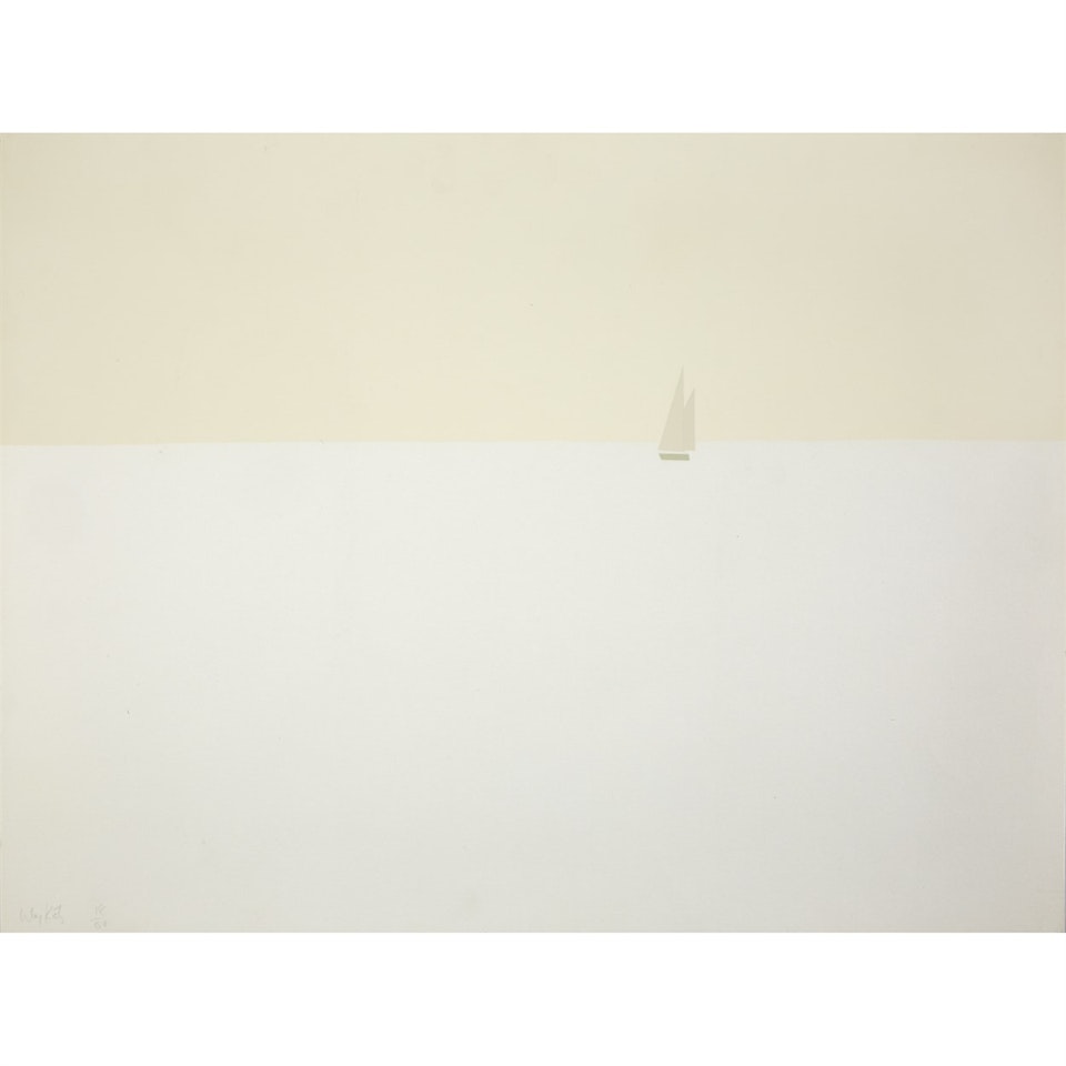 Provincetown: Late Afternoon 2 (Beige) by Alex Katz