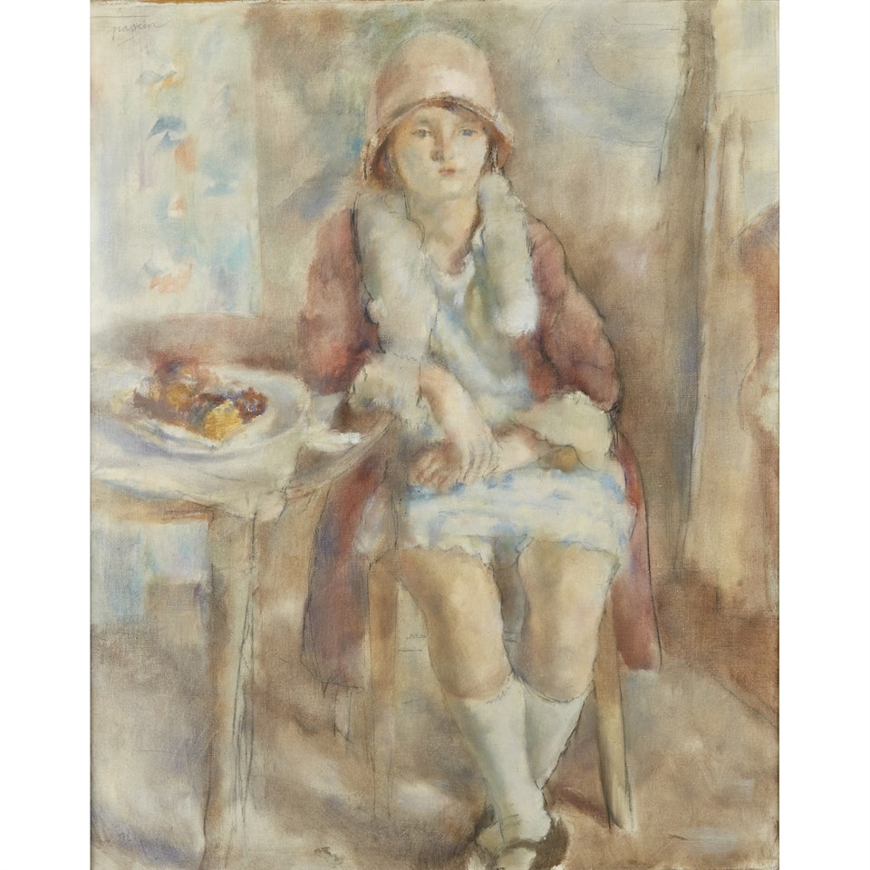 Jeune Fille au Café by Jules Pascin