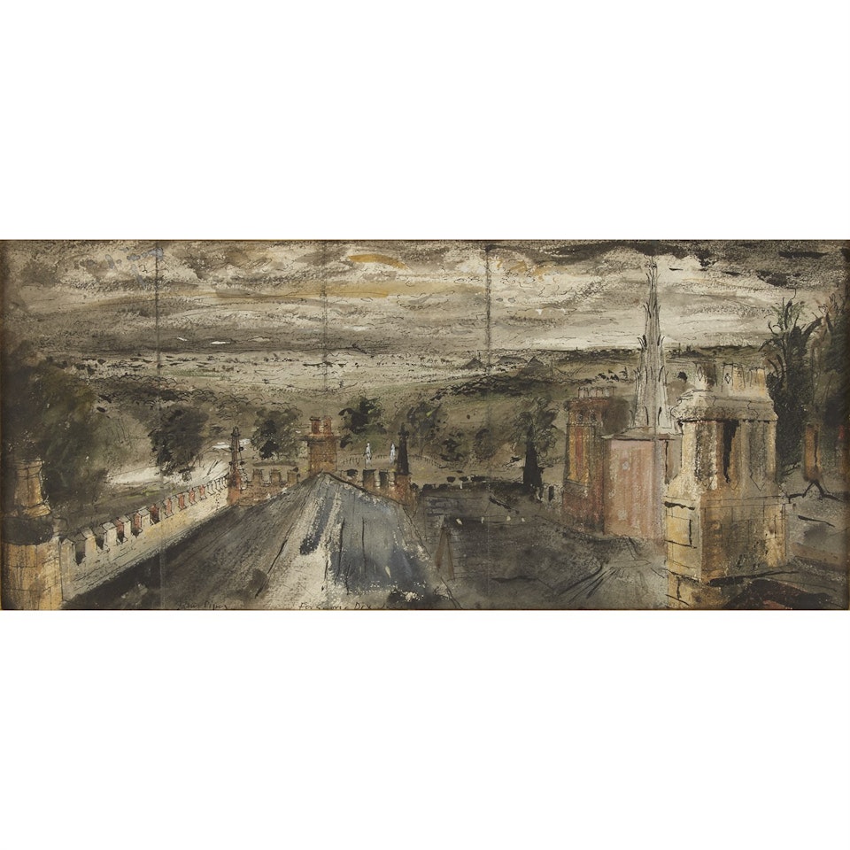 Rooftops and Spires by John Piper